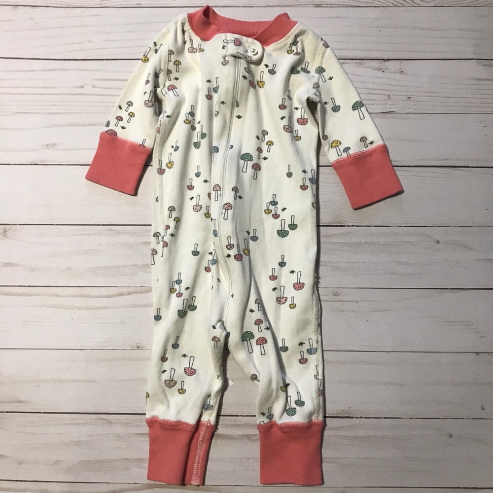 Hanna Andersson (50cm) 0-6 Zipper Sleeper